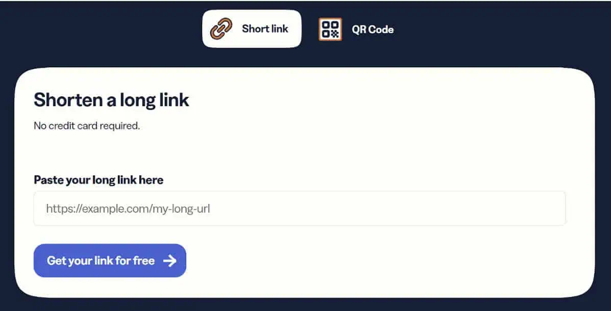 ממשק הניהול של Bitly - הכלי המוביל בתחום לקיצור קישורים